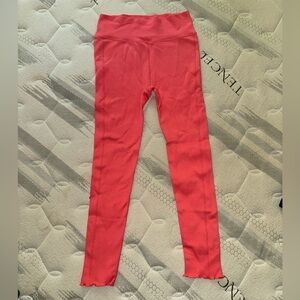 Harmony & Balance Medium Coral Leggings